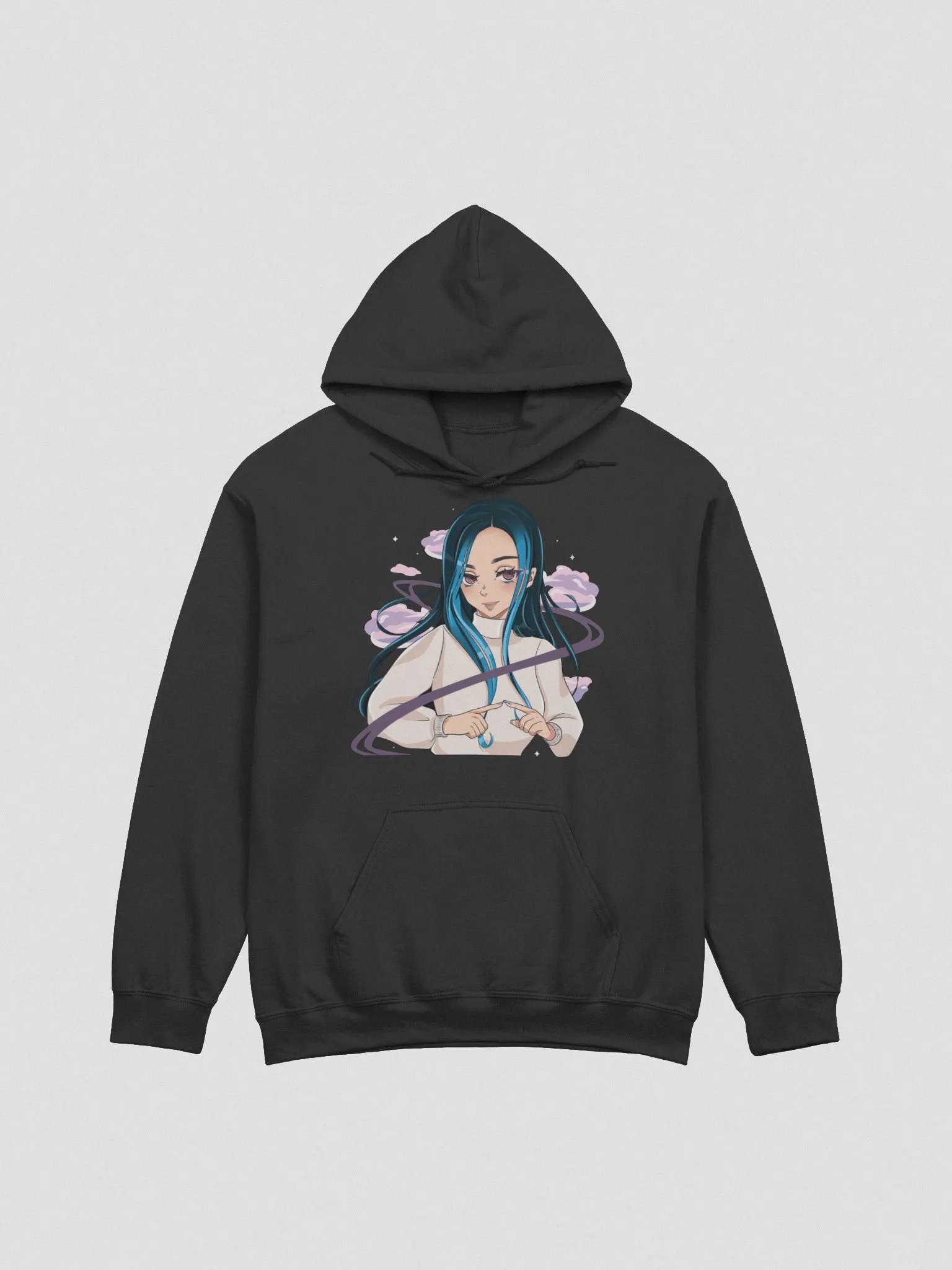 LittleSwedish Black Hoodie product image (1)