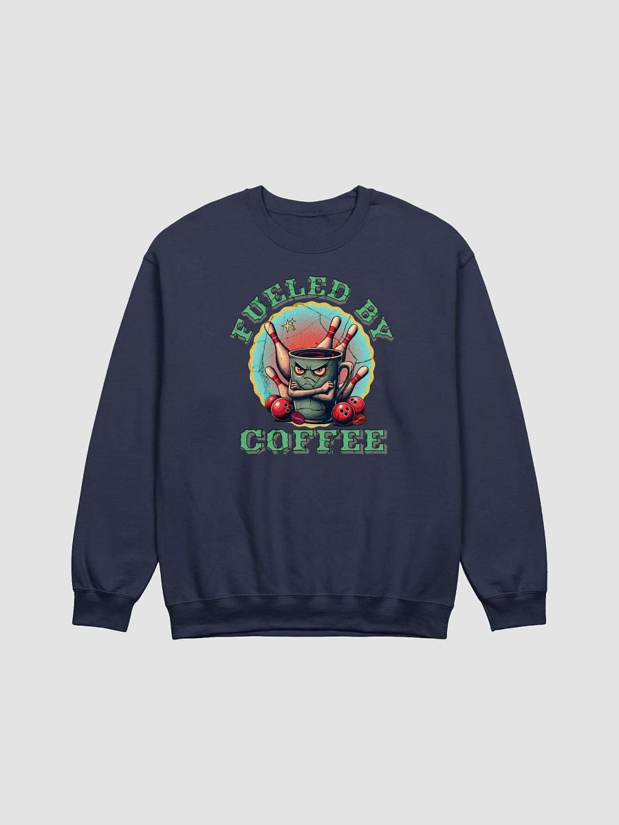 Fueled By Coffee Bowling Crewneck Sweatshirt product image (13)