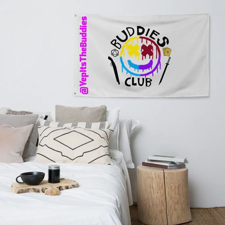 Buddies Club Flag (Light Mode) product image (4)
