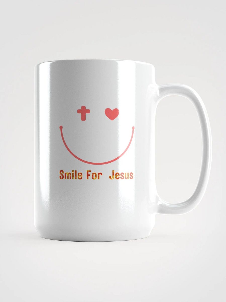 Smile For Jesus White Glossy Mug product image (6)