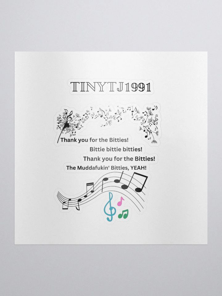 Bittie Song Sticker product image (1)