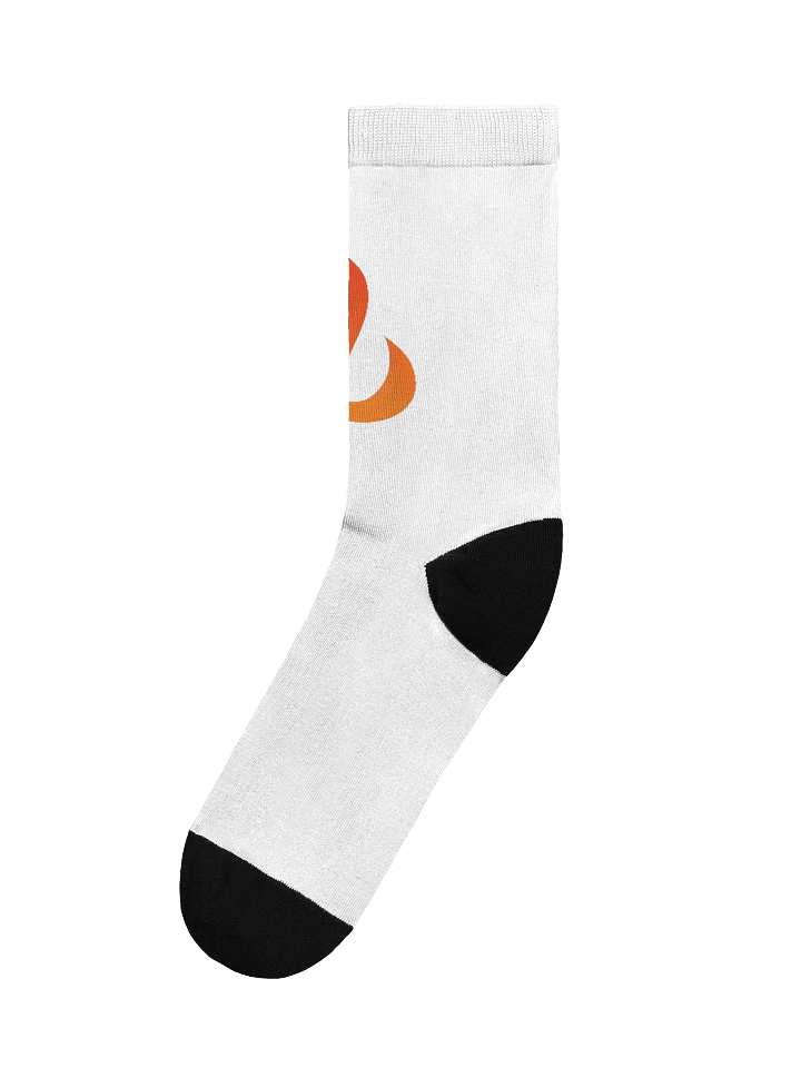 "Burn Music" Logo Crew Socks product image (1)