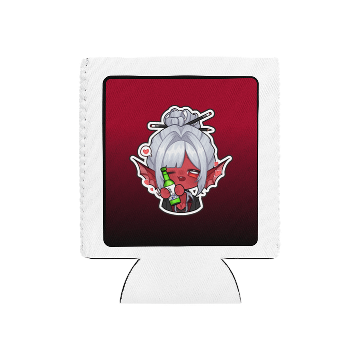 Soju Emote Coozie (Red) product image (1)