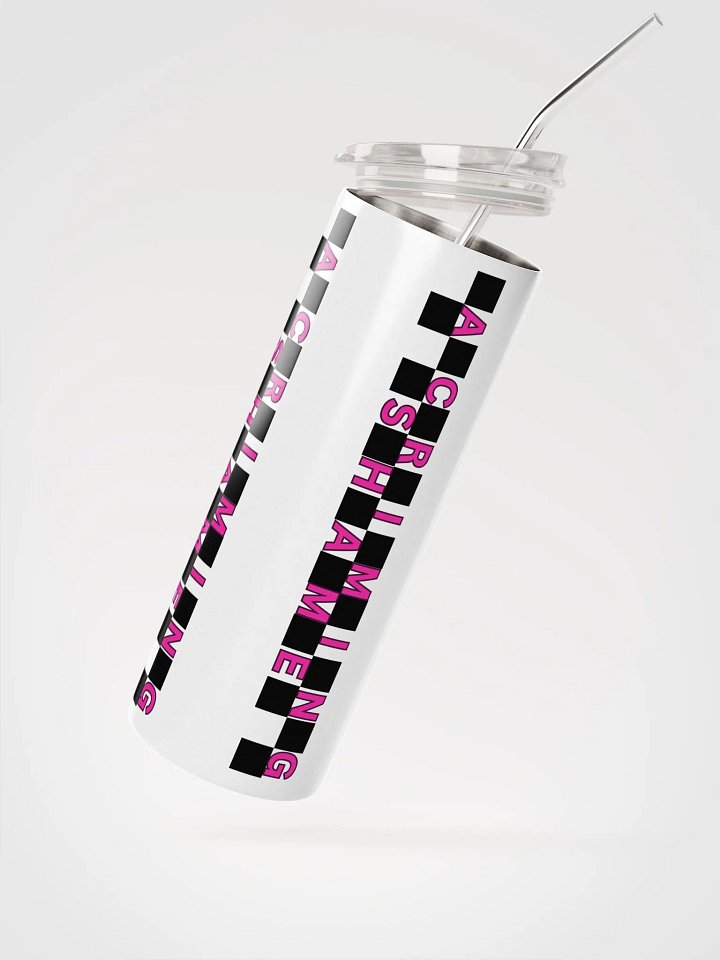 ACrimingShame Tumbler Pink-White product image (2)