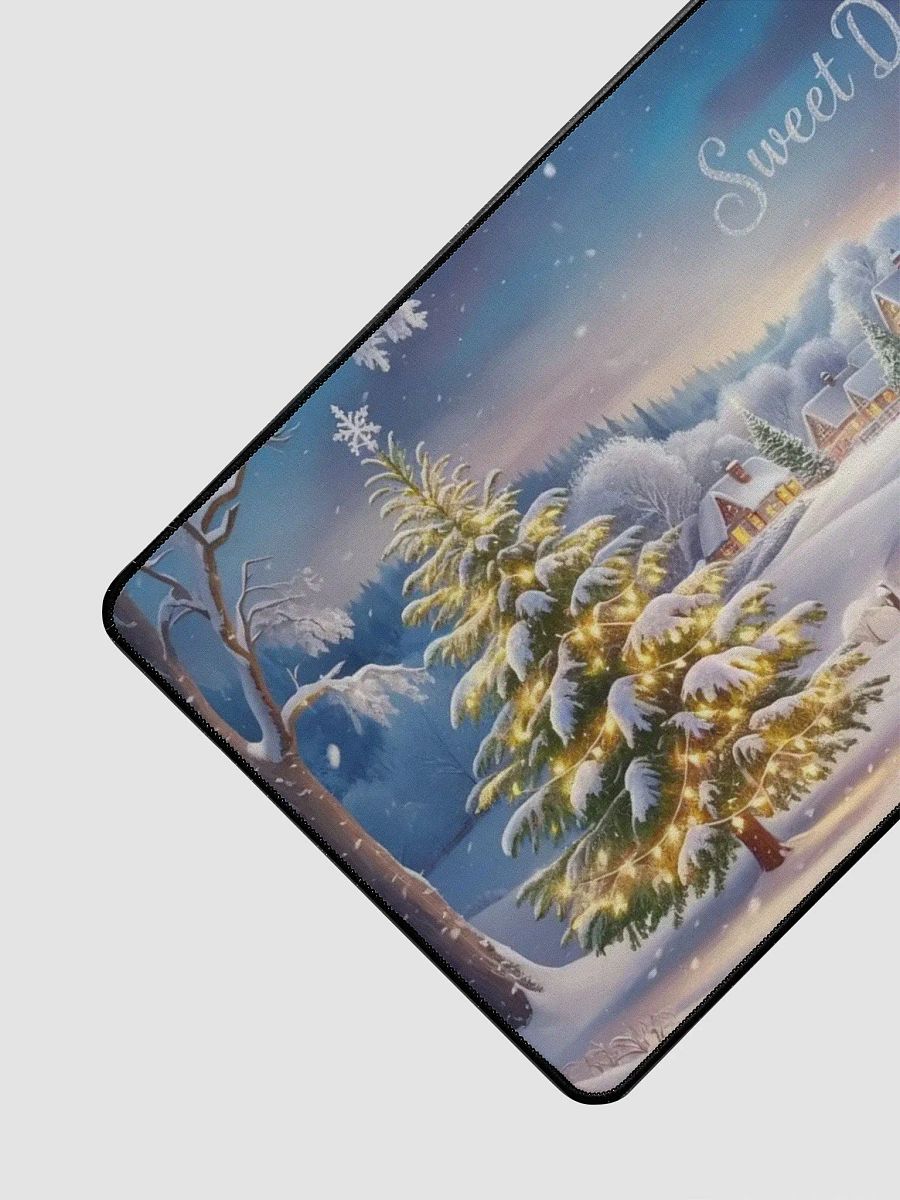 Frosty Village Desk Mat product image (3)
