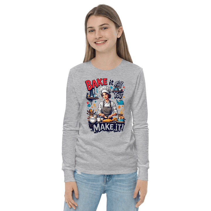 Bake It Till You Make It Youth Chef Tee product image (9)