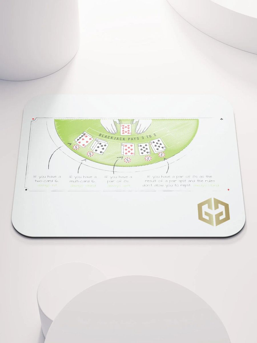 Golden BJ Rules Mouse Pad product image (1)