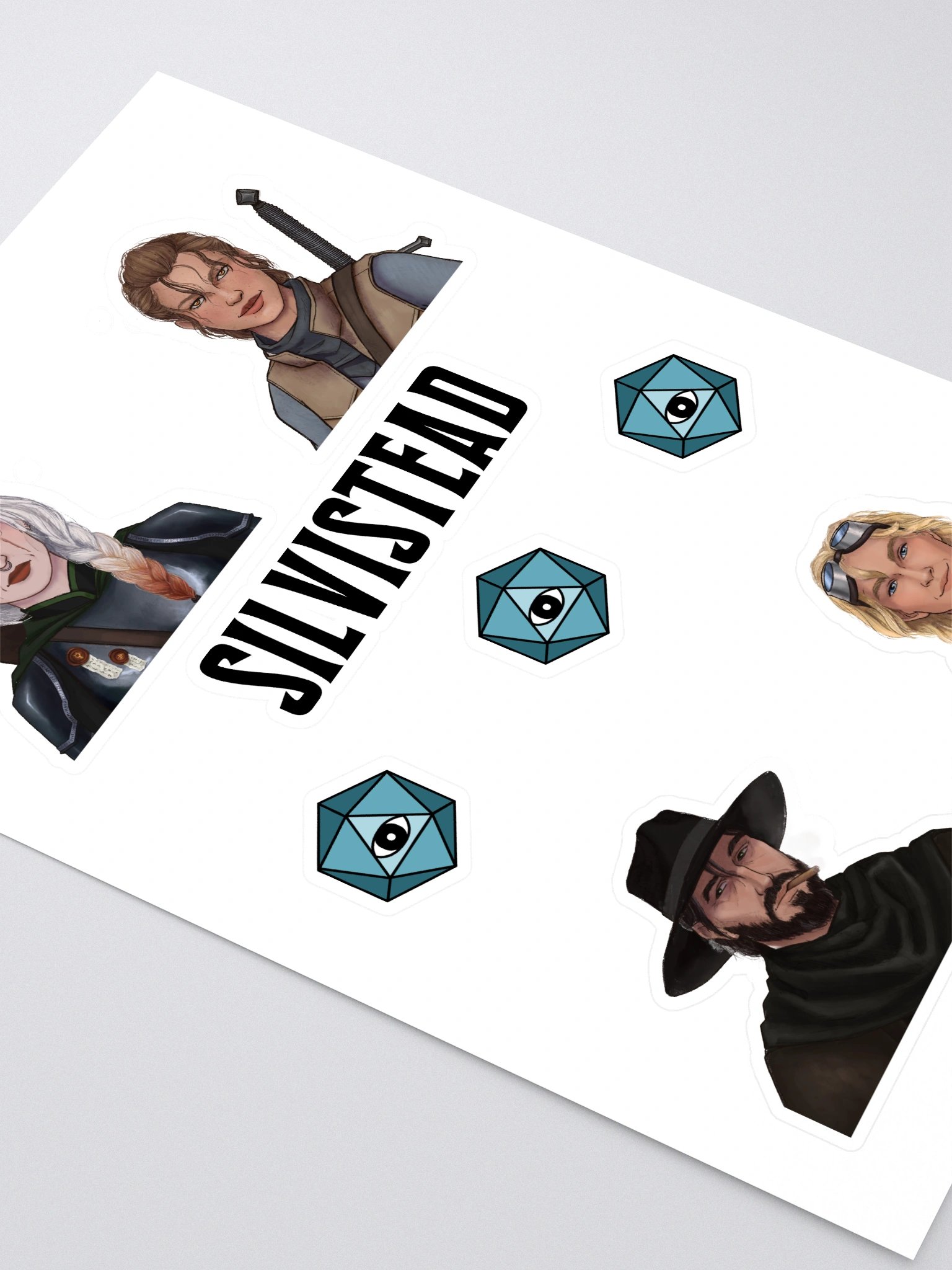 Silvistead Sticker Sheet product image (2)