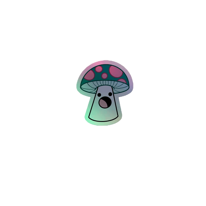 Holographic Fooshroom Sticker product image (1)