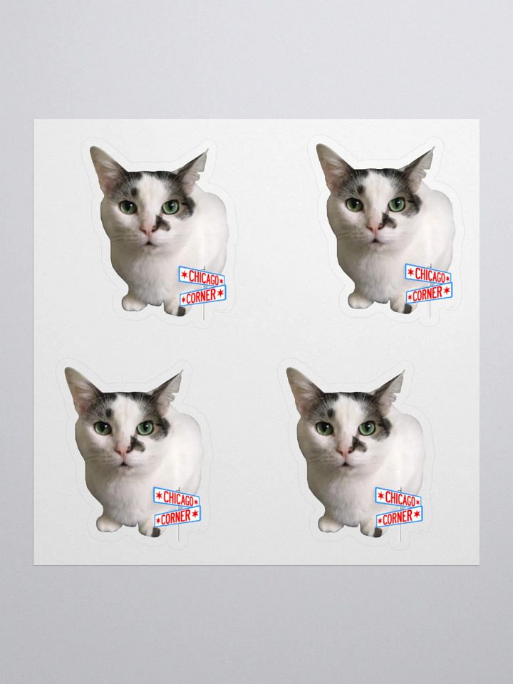 Chicago Corner Oreo Stream Cat Mini Stickers product image (1)