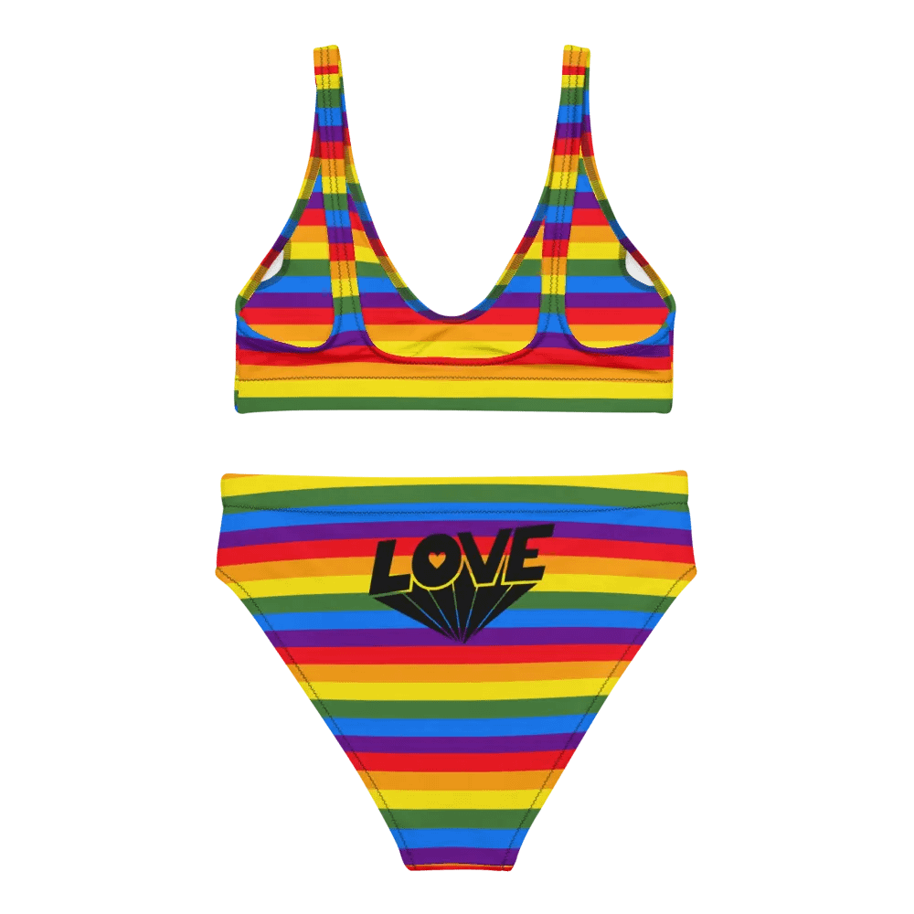 Rainbow Recycled Vibrance Bikini Set product image (2)