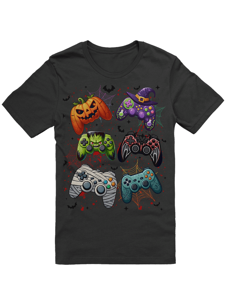 Spooky Gaming Controllers Collection T-Shirt product image (1)