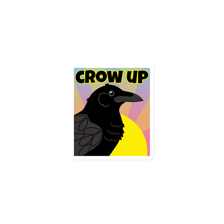 Crow Up Magnet product image (1)