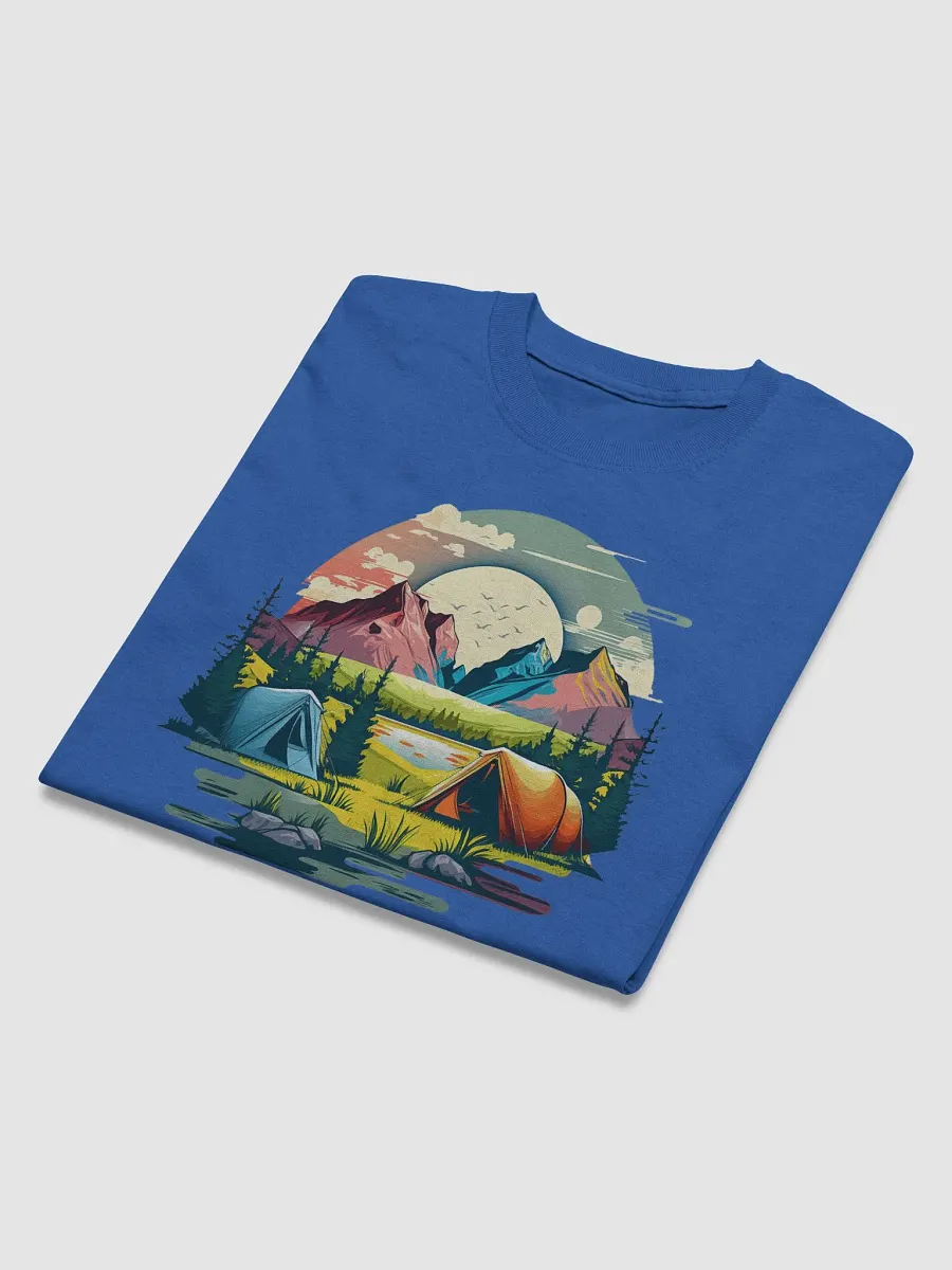 Colorful Camping Heavyweight T-shirt product image (4)