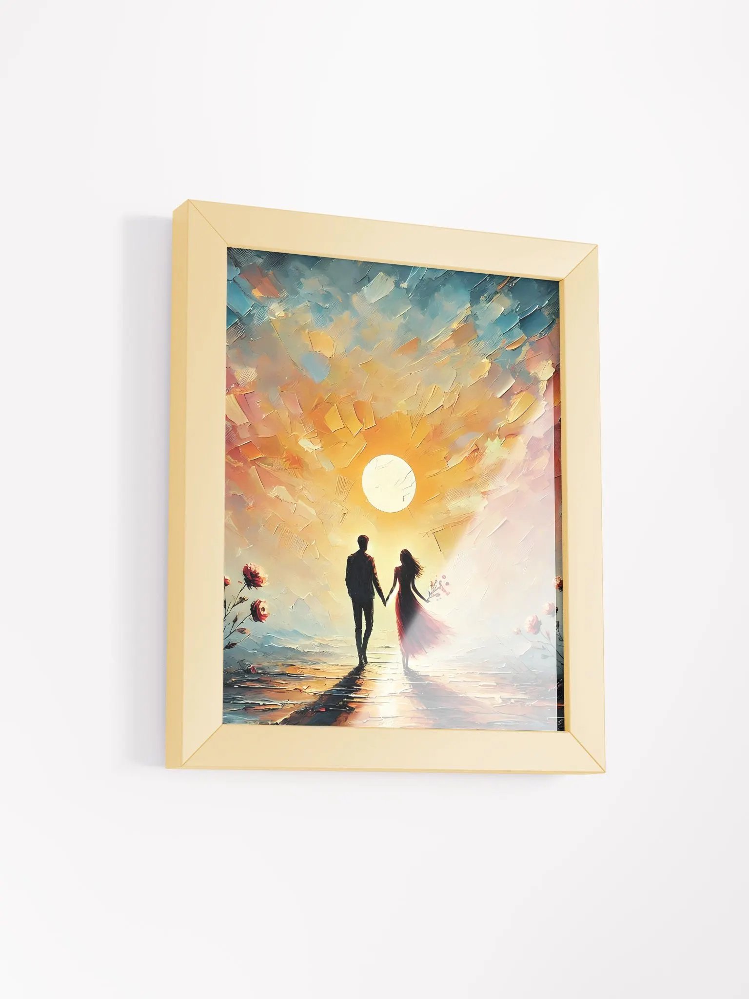 Love Art Frame | Couple Painting | Couple Frame | Painting #1 product image (36)