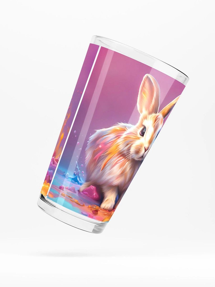 Colorful Bunny Pint Glass product image (5)