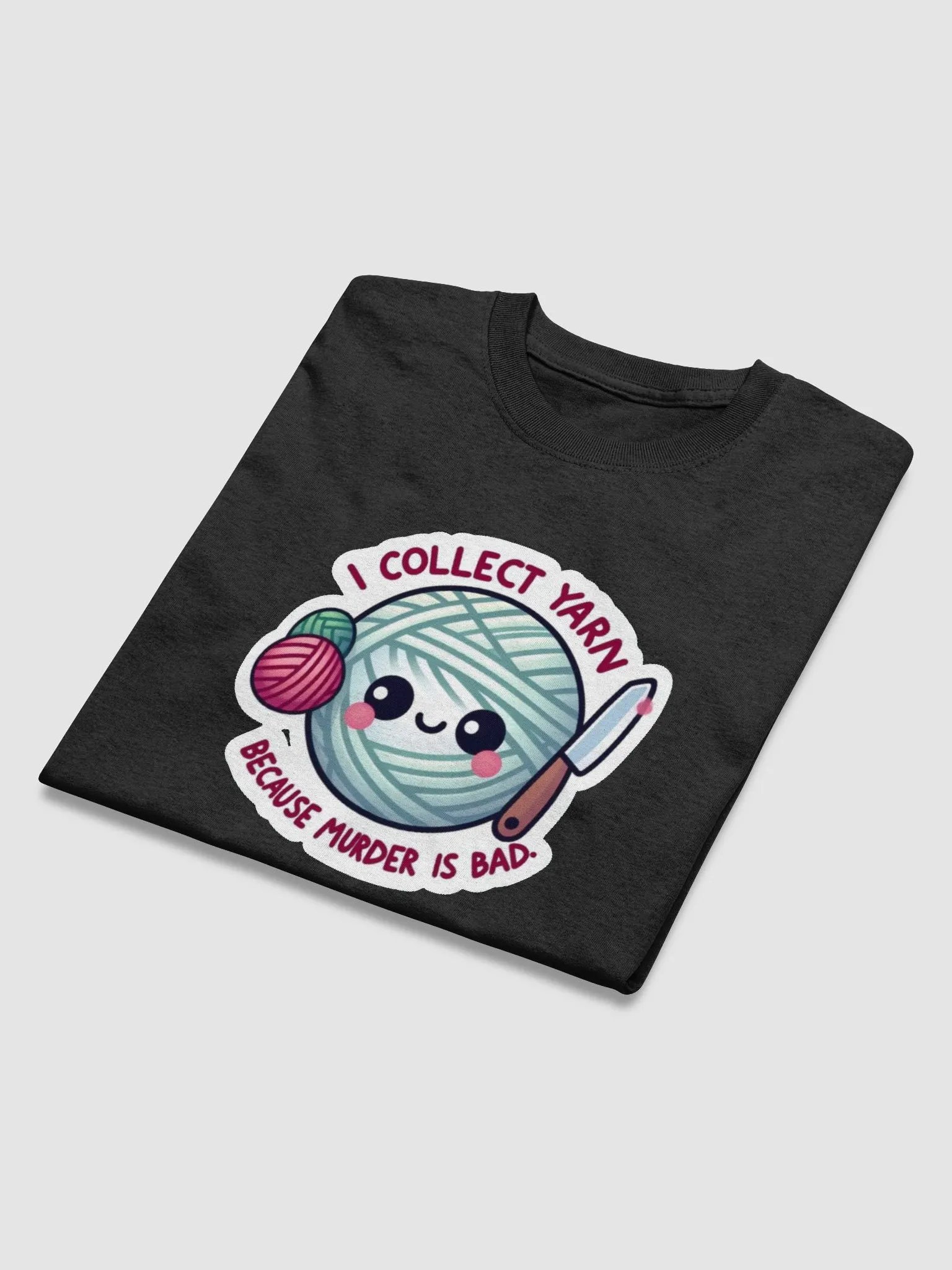 Murder-Free Yarn Lover T-Shirt product image (4)