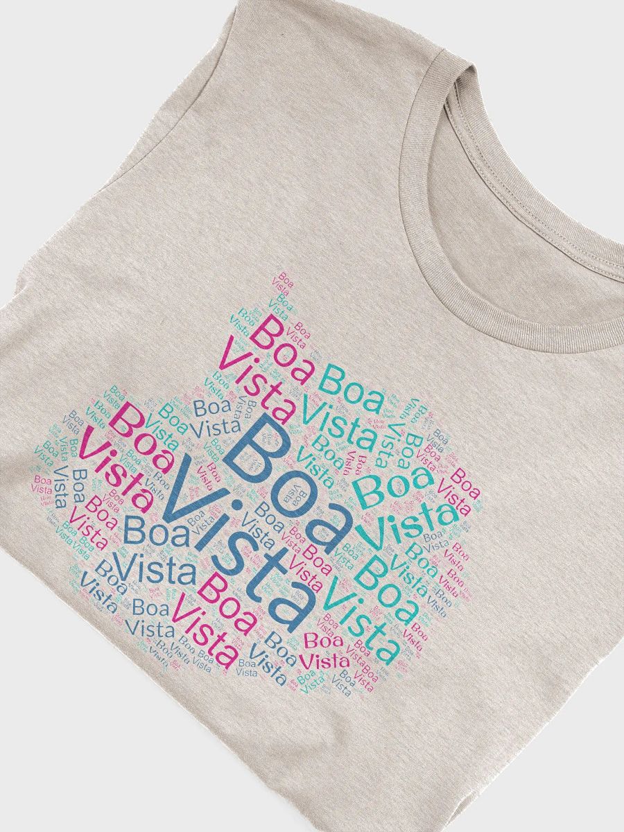 Boa Vista Word Cloud T-Shirt product image (3)