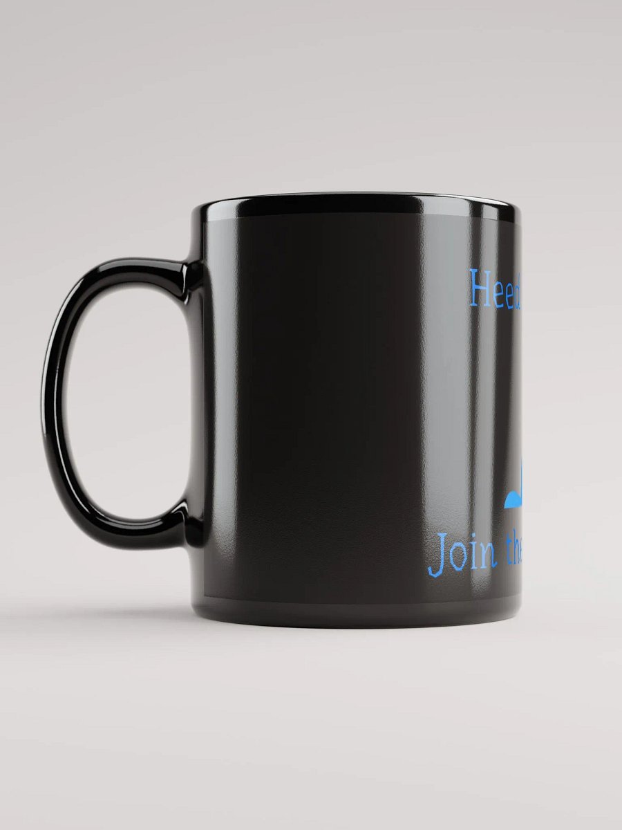 Wolf mug (black) product image (6)