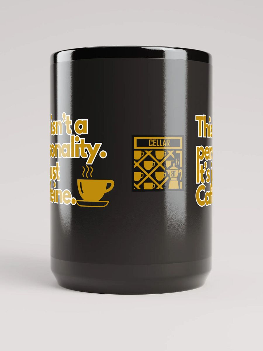 Cellar 8T Coffee - Personality - Gloss Black Mug product image (5)
