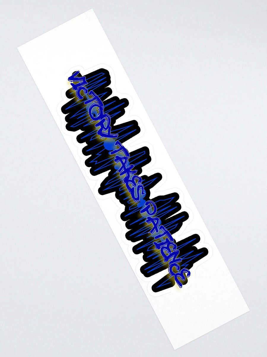 Victory Takes Patience Die Cut Sticker product image (2)