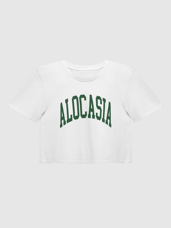 ALOCASIA varsity crop top product image (2)