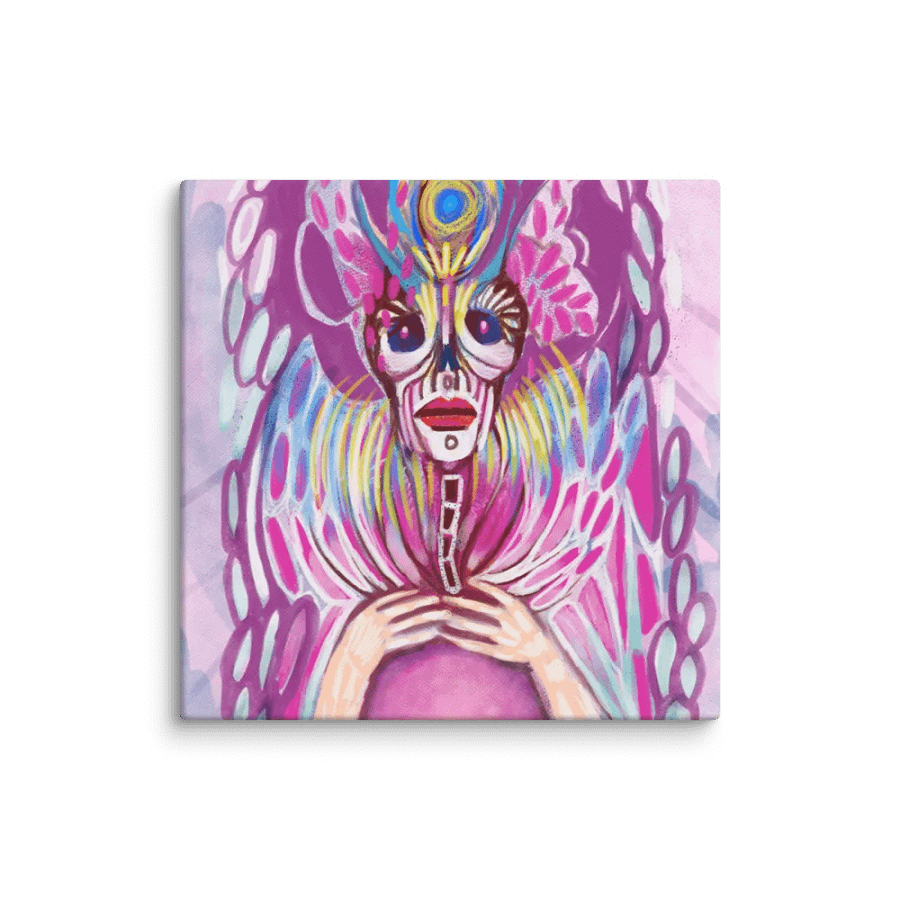 Santisima Muerte Print on Canvas product image (1)
