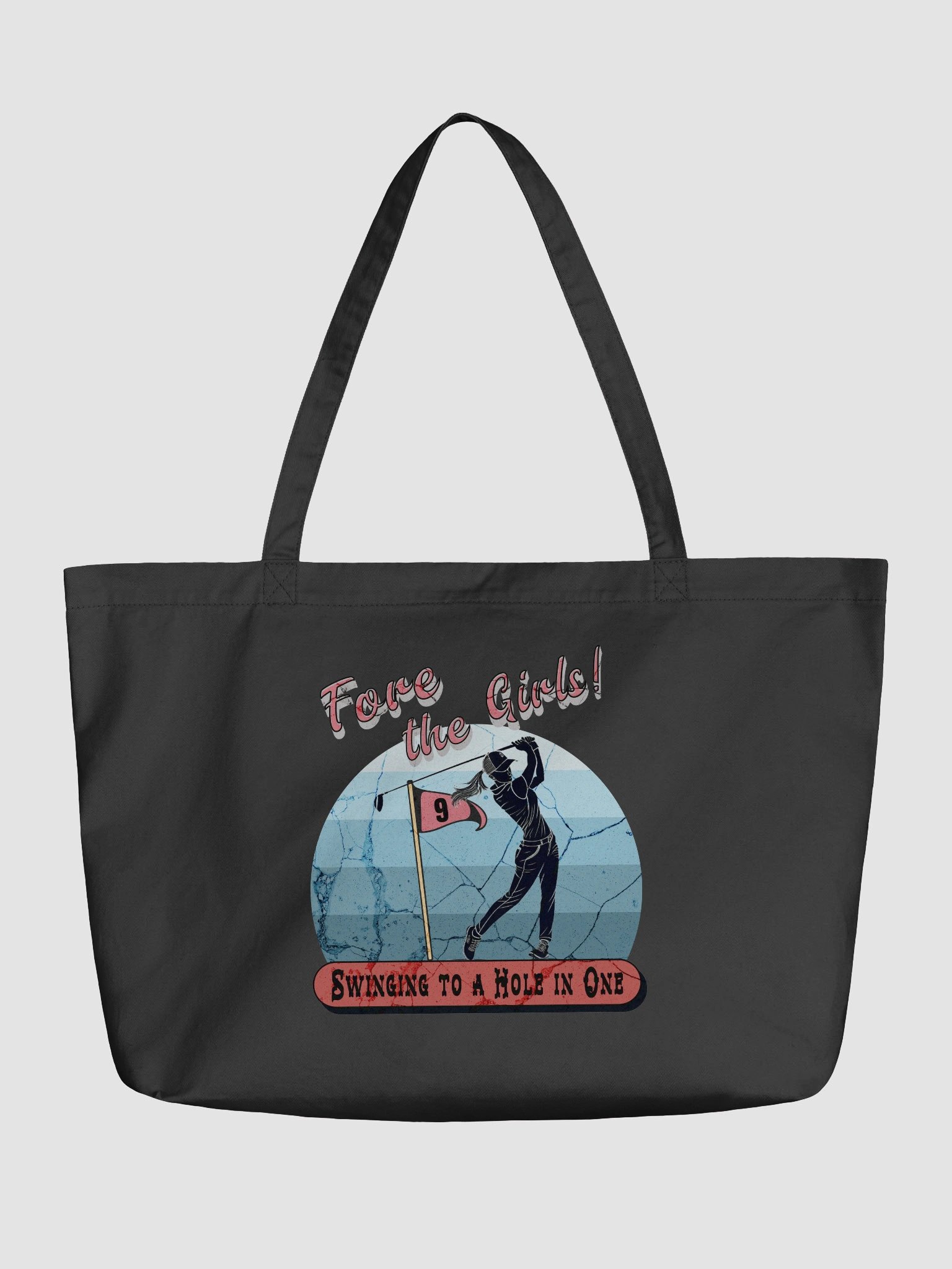 Fore The Girls Swinging To A Hole In One Golfing Swing into Style with Eco-Conscious Tote product image (5)