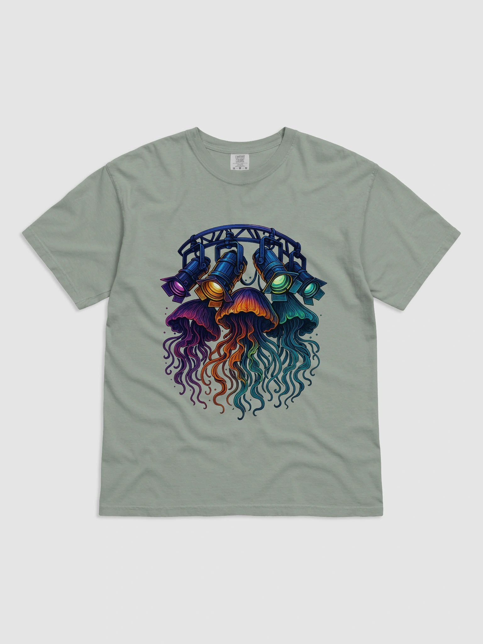 Theatrically Jerry: "Oceanic" Stage Light Jellyfish T-Shirt product image (2)