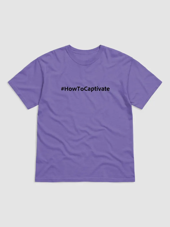 Violet Comfort Colors Garment-Dyed Heavyweight T-Shirt product image (1)