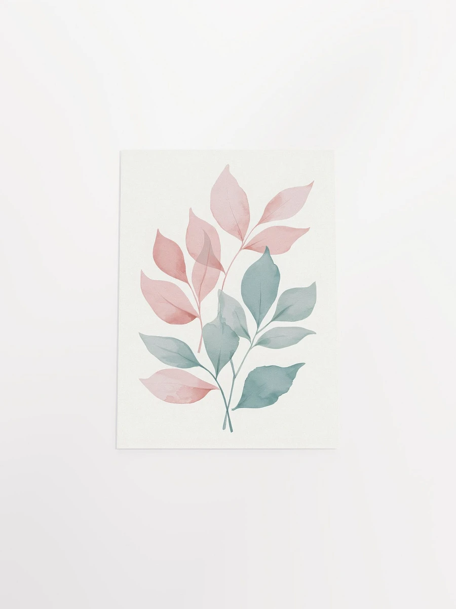 Tranquil Leaves Watercolor - Poster product image (25)