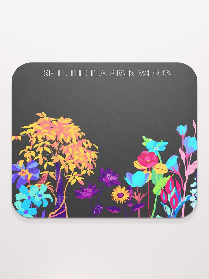 Spill The Tea Resin Garden Mouse Pad product image (2)