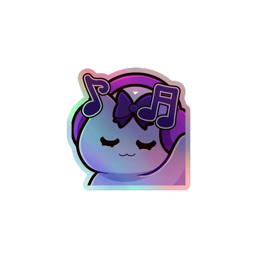 Jam Holographic Sticker product image (1)