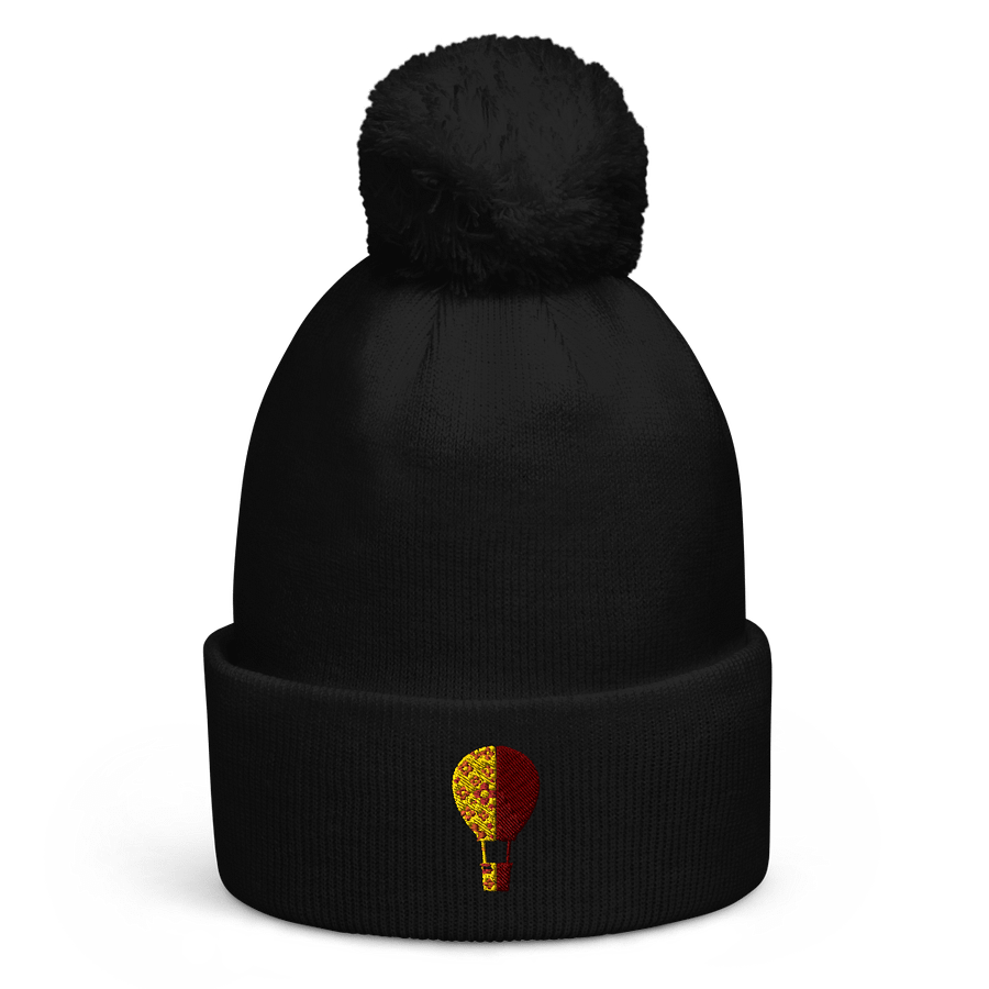 Zia Symbols Hot Air Balloon Pom-Pom Beanie product image (4)