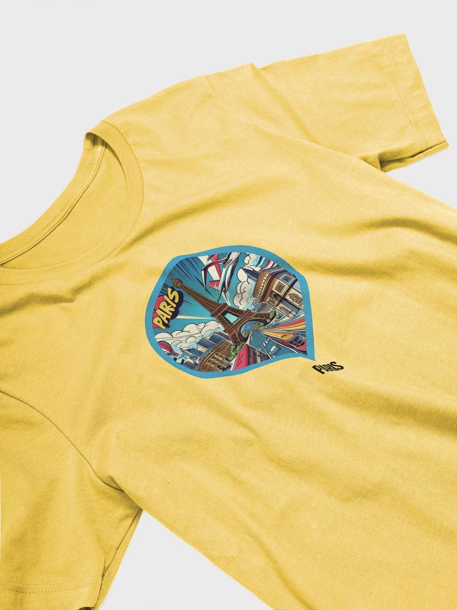 Bella+Canvas Supersoft T-Shirt | AI Design Paris City product image (4)
