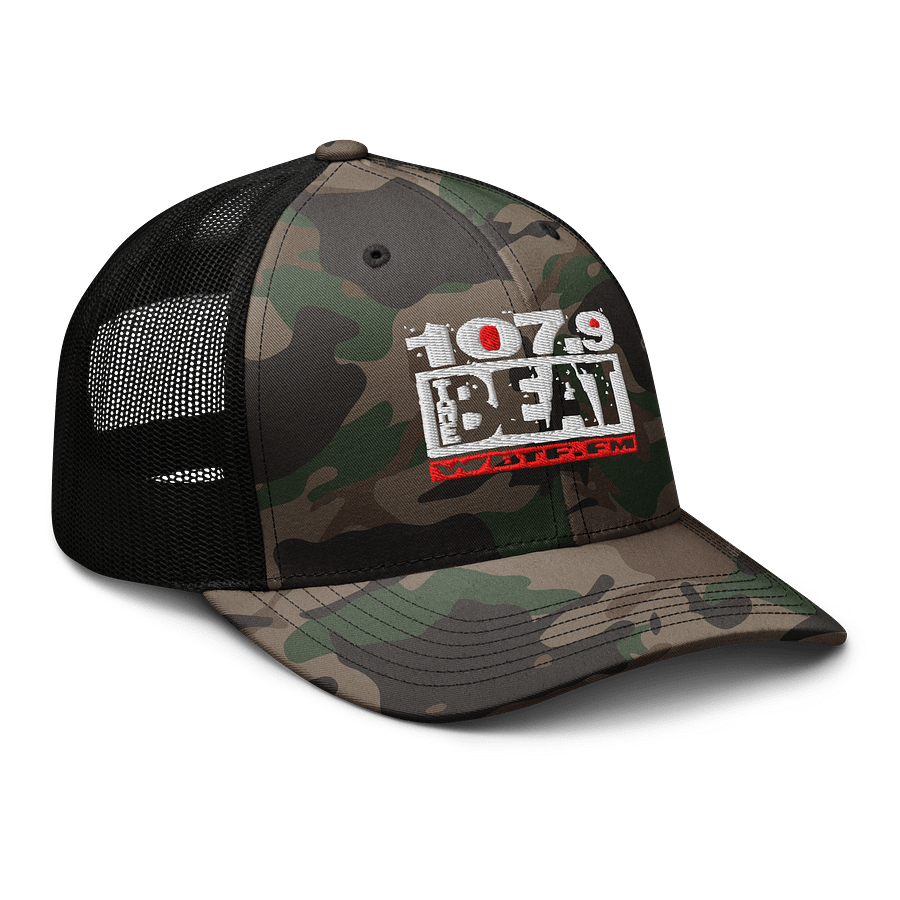 The Beat logo Embroidered Camo Trucker Hat product image (6)