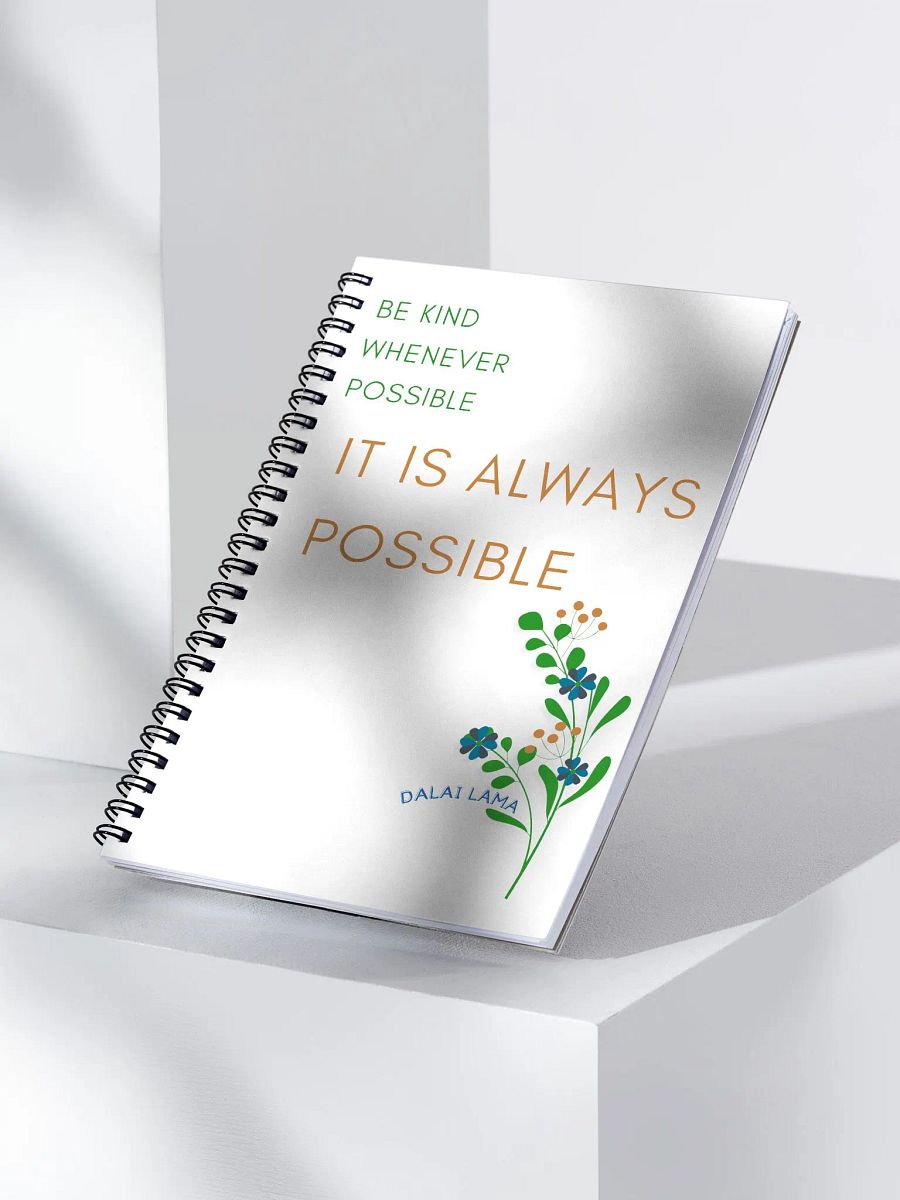 Kindness Blooms Notebook product image (3)