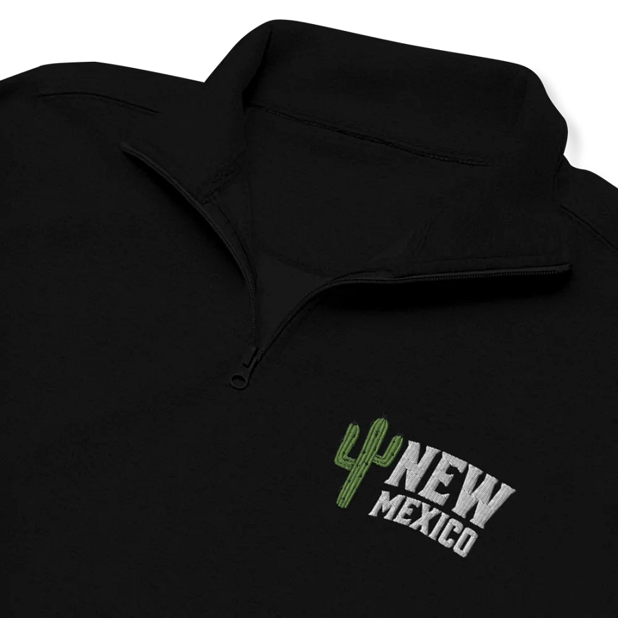 New Mexico Cactus Left Side Embroidery Half Zip product image (3)