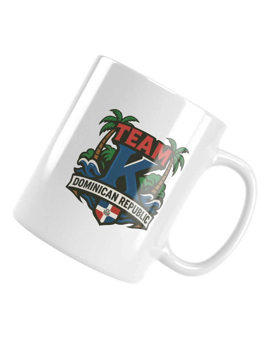 TEAM K Dominican Republic White Mug product image (12)