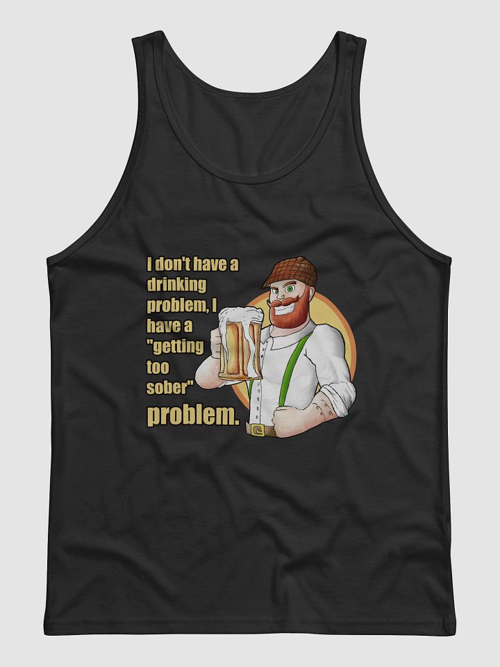 Beer Lad 2 tank top front product image (1)