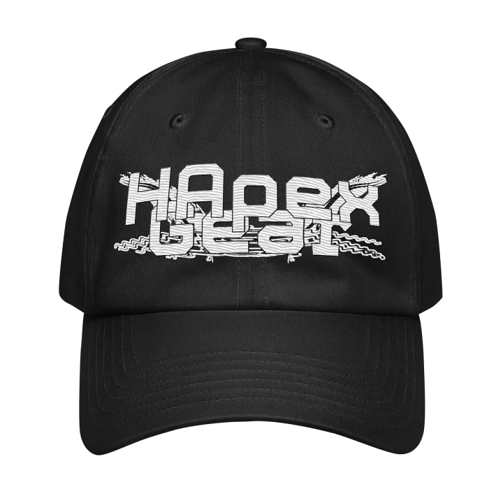 White HApex Gear Black Logo - Embroidered - Dad Hat product image (1)