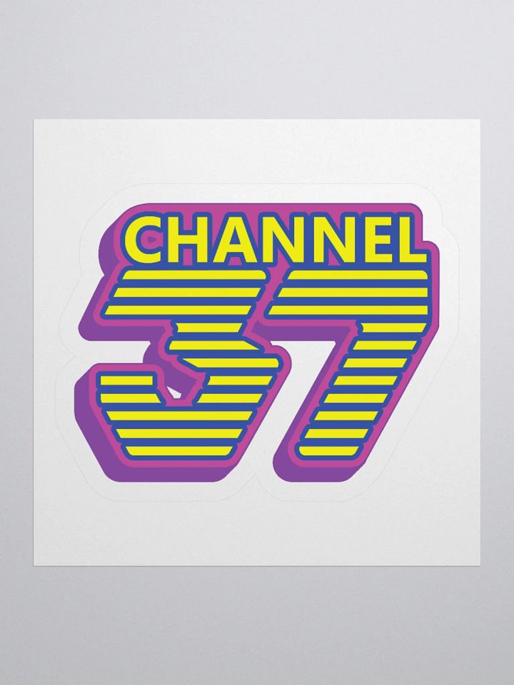 Channel 37 - Vibrant (Sticker) product image (1)