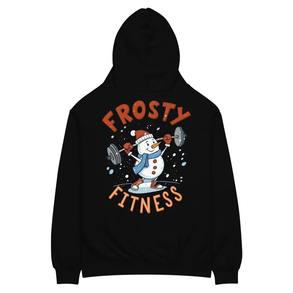 Frosty Fitness Snowman Hoodie product image (8)