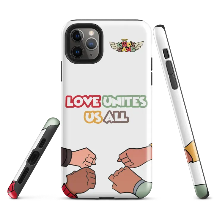 Love Unites Us All | God’s Gang iPhone Case product image (5)