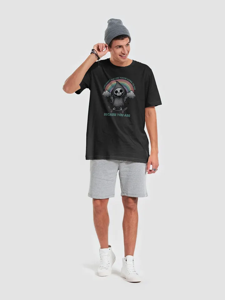Live Every Day T-Shirt (Rainbow/Teal) product image (2)
