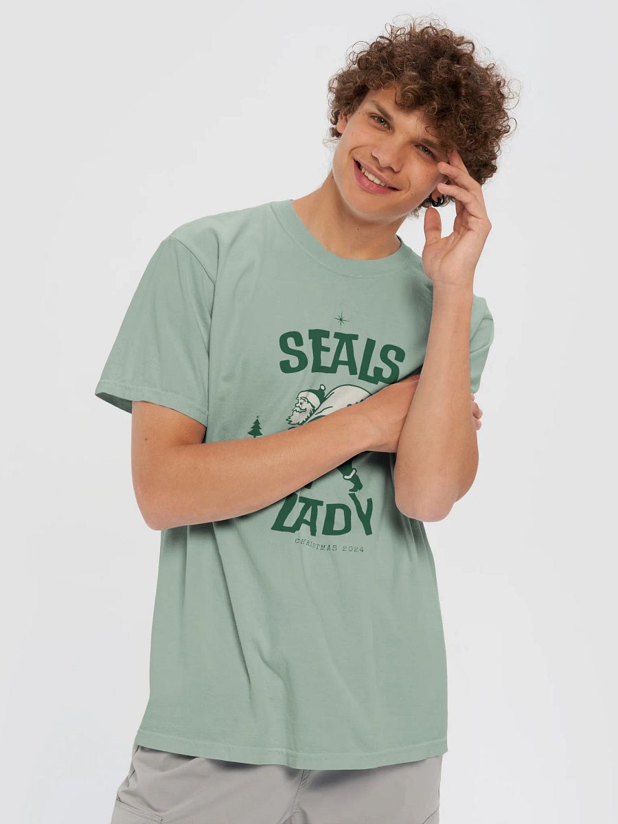 Santa's Bag of Baps - Green - Heavy Fabric product image (5)