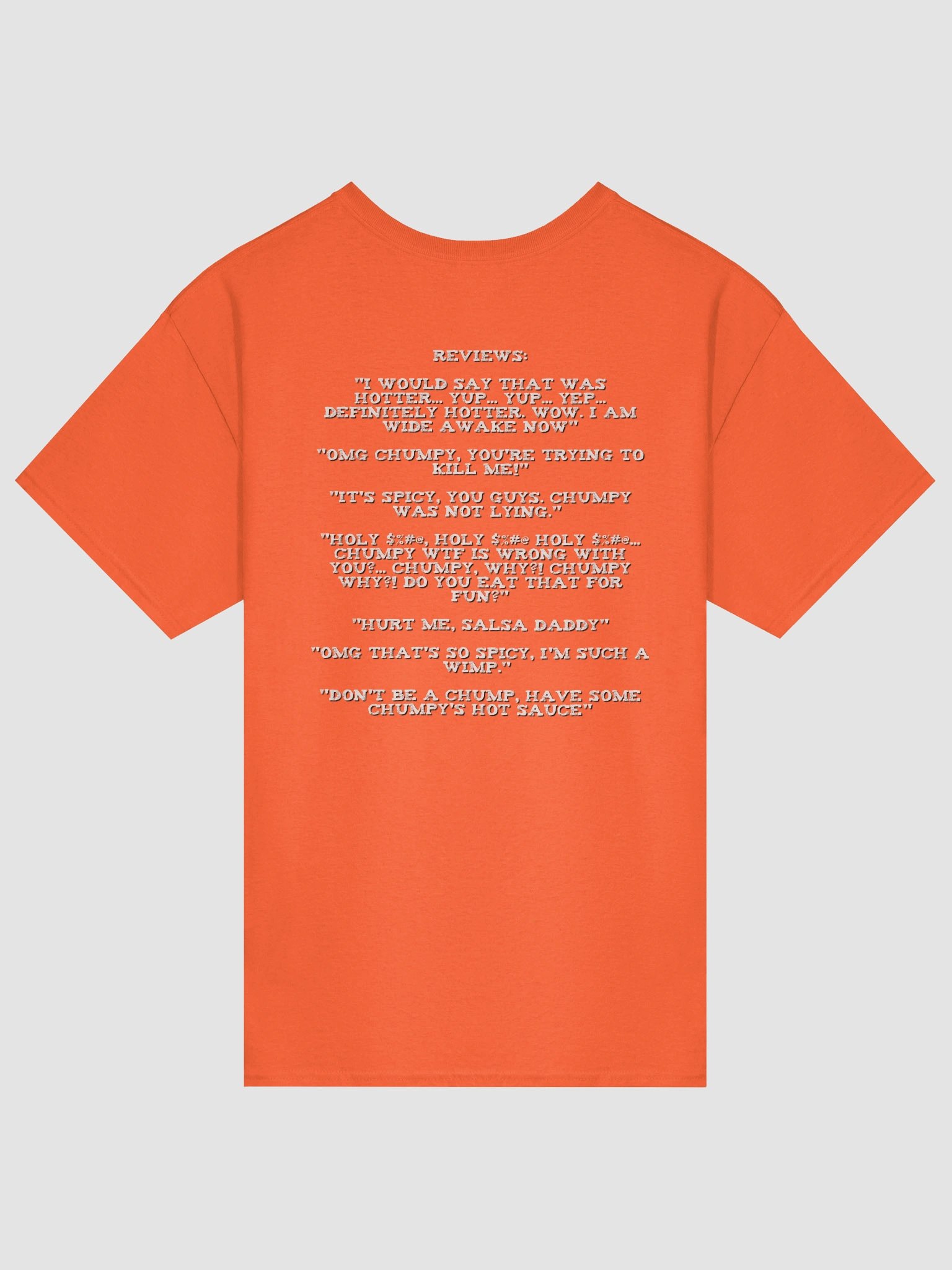 Chumpy's Hot Sauce Shirt product image (10)
