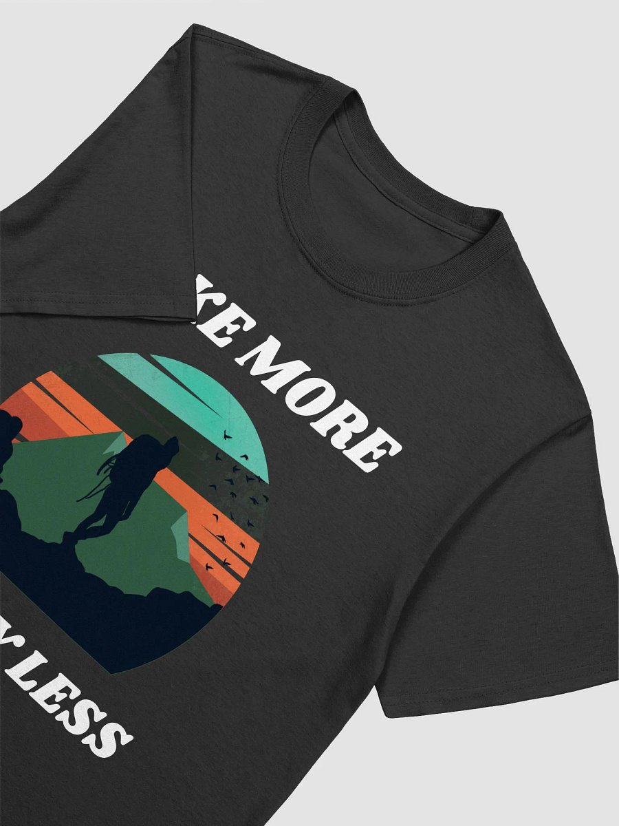 Hike more, worry less hiking t-shirt product image (3)