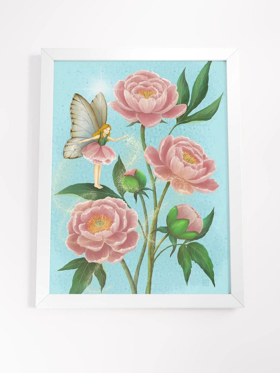 Framed Art Print - Peony Fairy Magic product image (4)