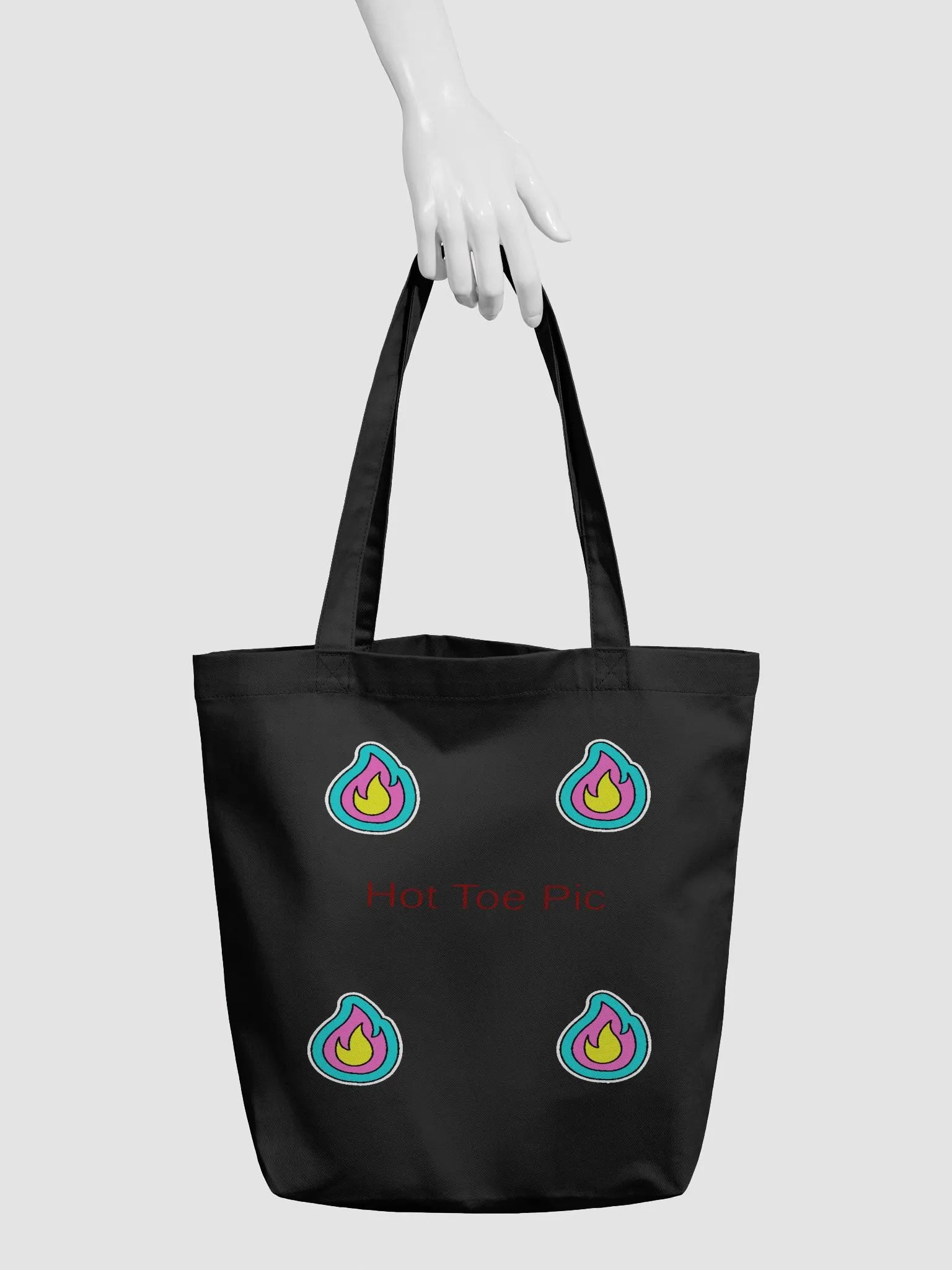 Hot Toe Pic Eco-Friendly Tote Bag product image (3)